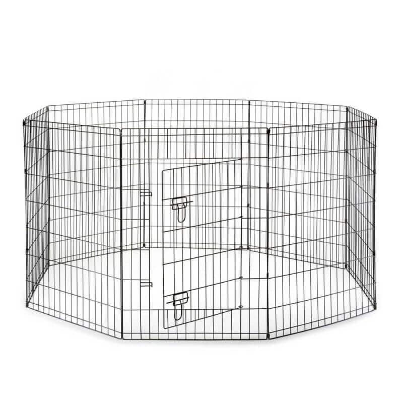 Enclos metal 8 pans 61cm de haut