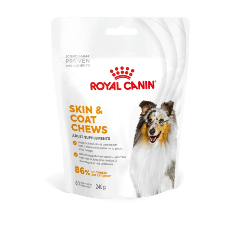 ROYAL CANIN ADULT SKIN & COAT SUPP 240gr