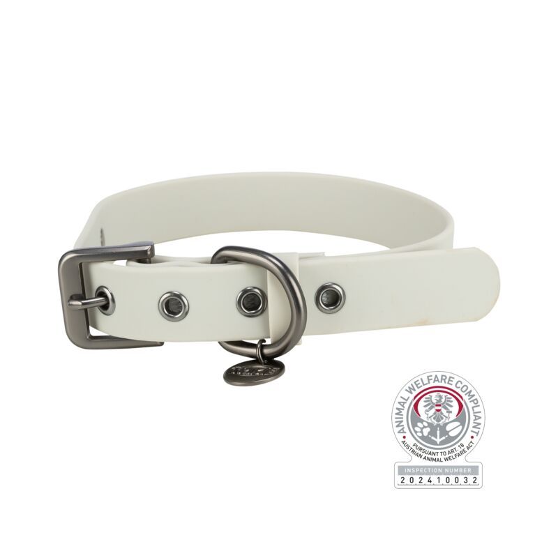 COLLIER CITYSTYLE PVC M 35-42cm/20mm GRIS CLAIR