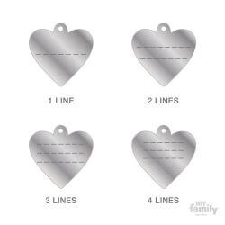 Médaille Basic petit coeur laiton doré