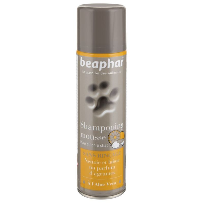 SHAMP MOUSSE SEC CN/CHAT 250ML ALOE VERA EMPREINTE