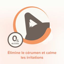 LOTION NETTOYANTE OREILLES AVEC APPLICATEUR SOUPLE 50ml