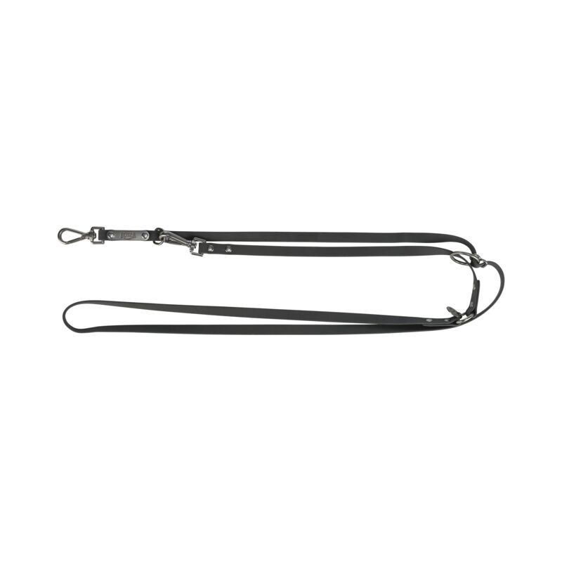 LAISSE REGL. CITYSTYLE PVC S-M 2m/13mm NOIR