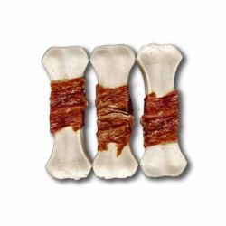 FRIANDISE OS PRESSE BLANC AU CANARD 10cm x3
