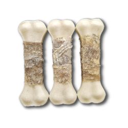 FRIANDISE OS BLANC PRESSE AU POISSON 10cm x3
