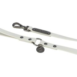 LAISSE CITYSTYLE PVC S-M 1.2m/13mm GRIS CLAIR