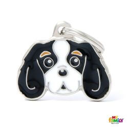 Médaille Friends Cavalier King Charles tricolore