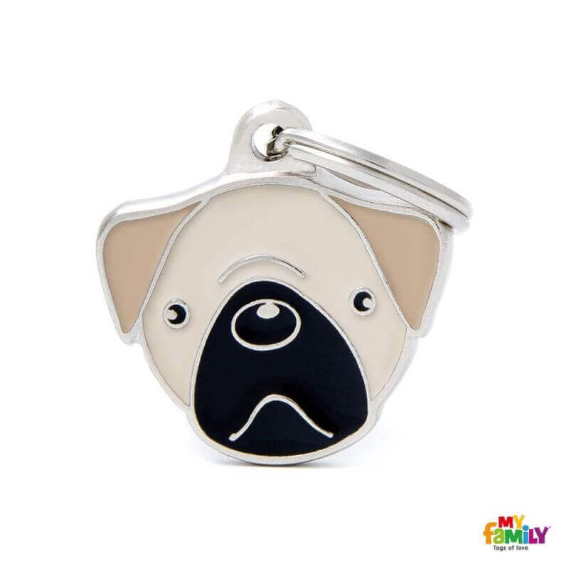 Médaille Friends Carlin beige
