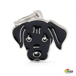Médaille Friends Labrador noir
