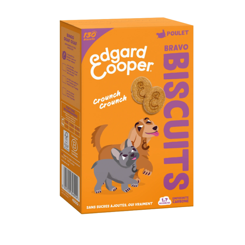 BISCUITS POULET POUR CHIEN 0.4kg
