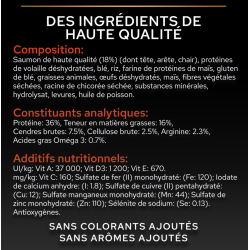 PROPLAN ORIGINAL ADULT OPTISENSES SAUMON 1,5 KG