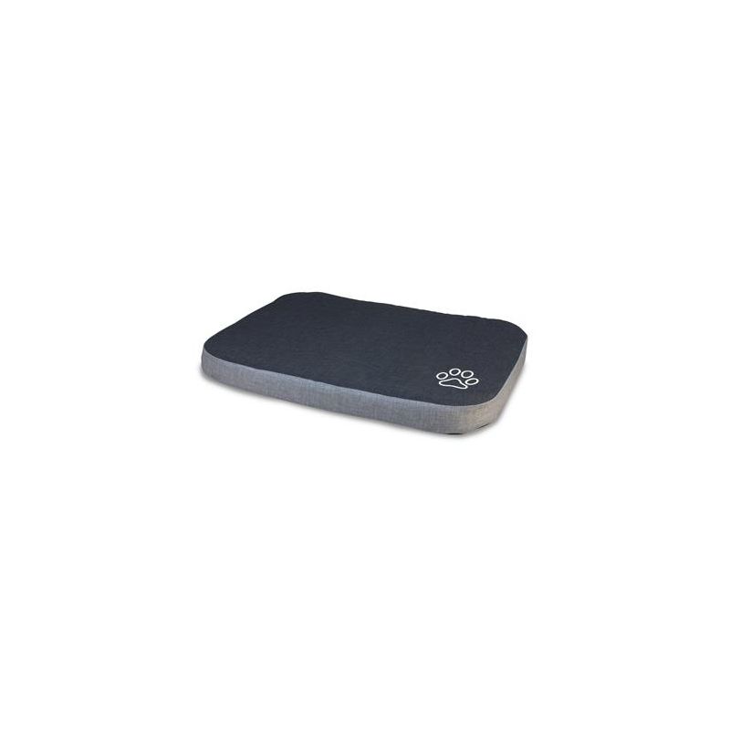 MATELAS NOIR & GRIS EMPREINTE 105cm