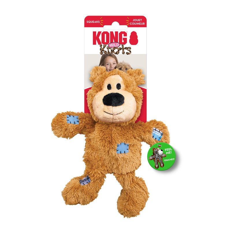 KONG WILD KNOTS BEAR ASSORTED SM/MD