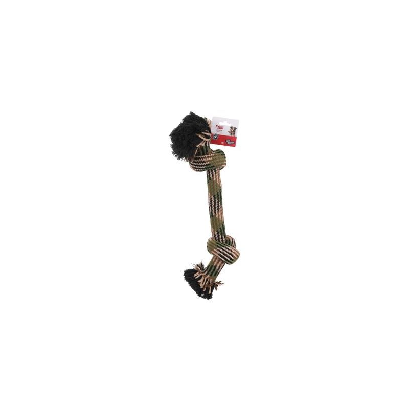 JOUET CORDE FORME OS KAKI GRANDS CHIENS 46cm