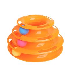 TOWER OF TRACKS CAT TOY...