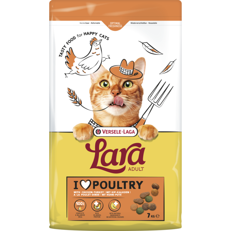 LARA ADULT DINDE/POULET 7 Kg