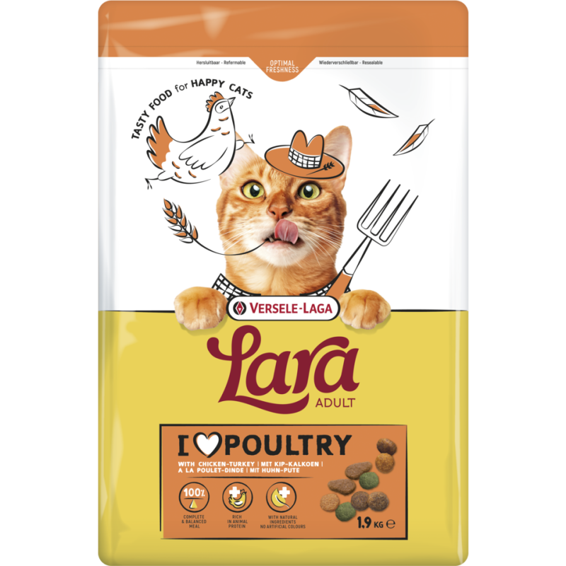 LARA ADULT DINDE/POULET 1.9 Kg
