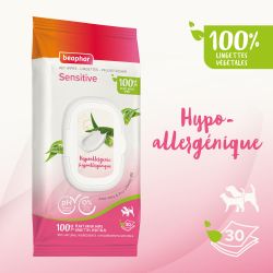 LINGETTES VEGETALES SENSITIVE x30