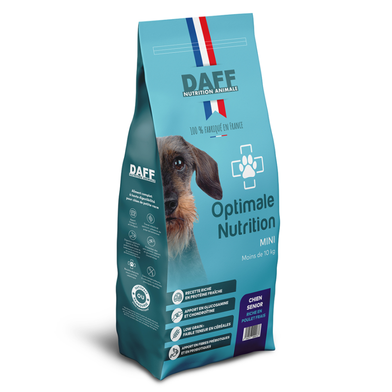 DAFF OPTIMALE CHIEN MINI SENIOR Poulet 7 Kg