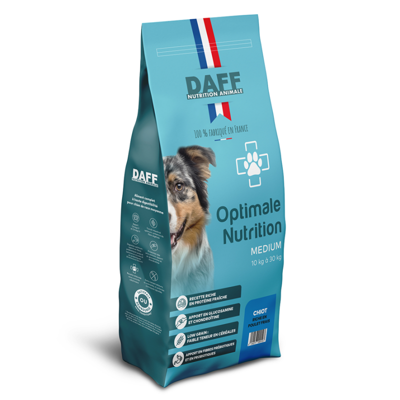 DAFF OPTIMALE CHIOT MEDIUM Poulet 12 Kg