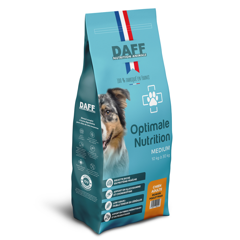 DAFF OPTIMALE CHIEN MEDIUM Poulet 3 Kg
