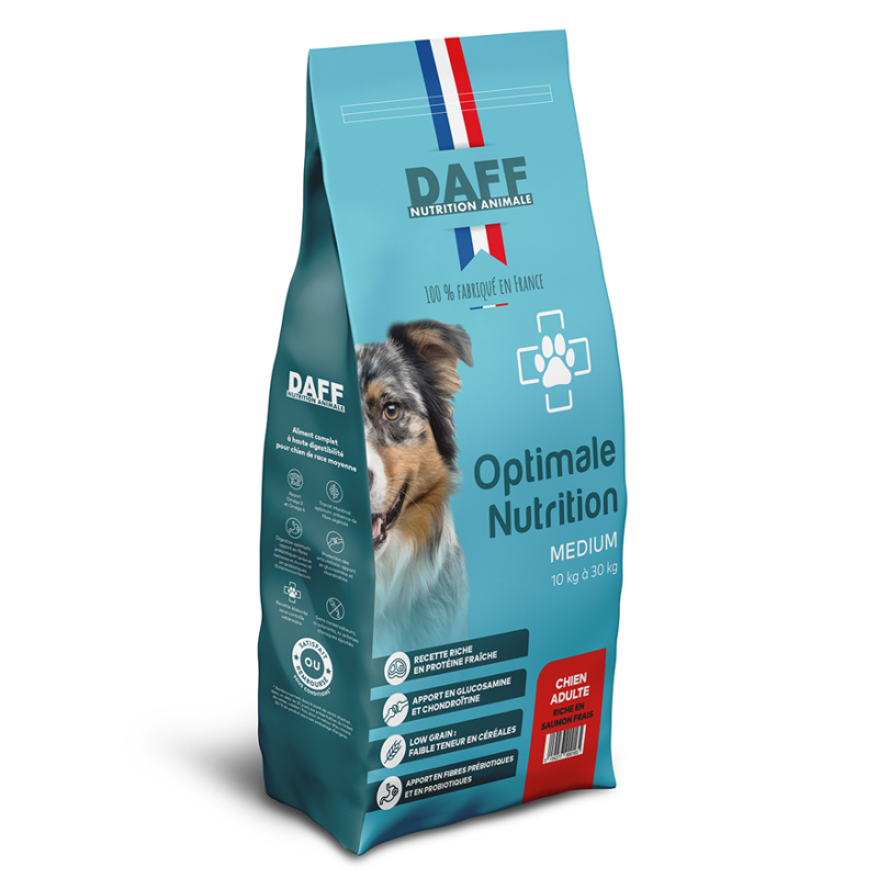 DAFF OPTIMALE CHIEN MEDIUM Saumon 12KG