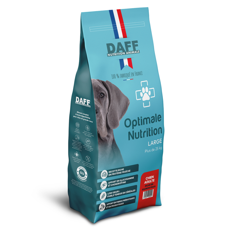 DAFF OPTIMALE CHIEN LARGE Saumon 3 Kg