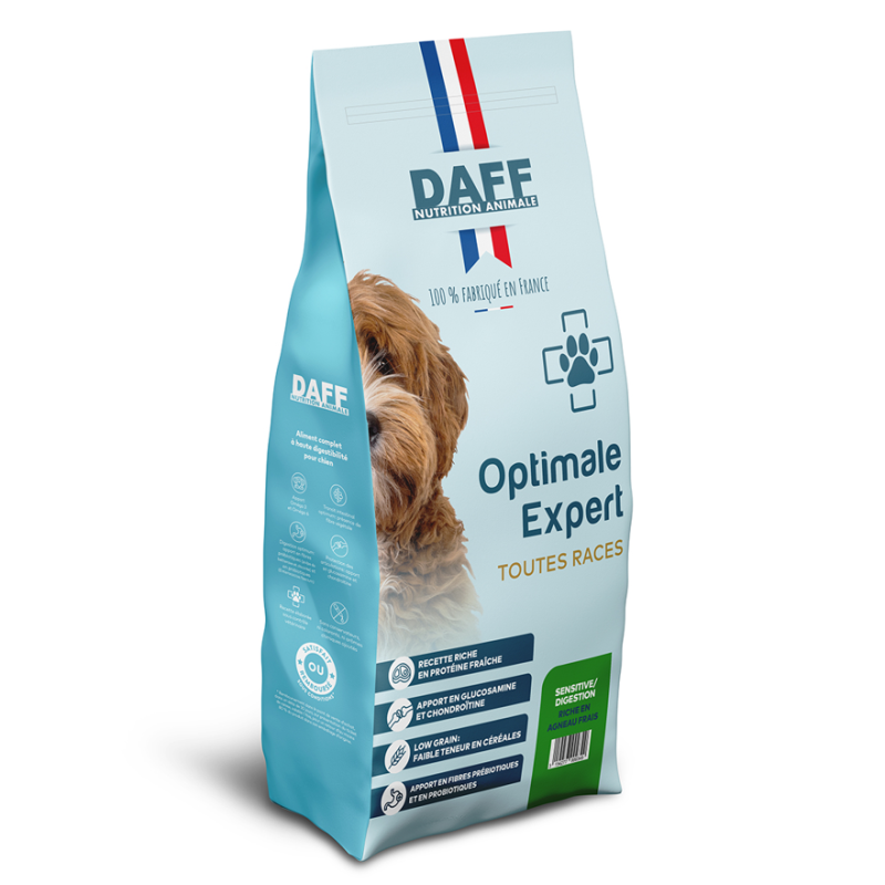 DAFF OPTIMALE EXPERT TOUTES RACES DIGESTION Agneau 3KG