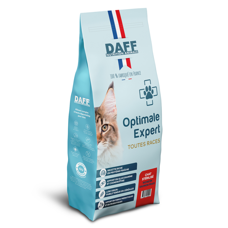 DAFF OPTIMALE CHAT STERILISE SAUMON 2KG
