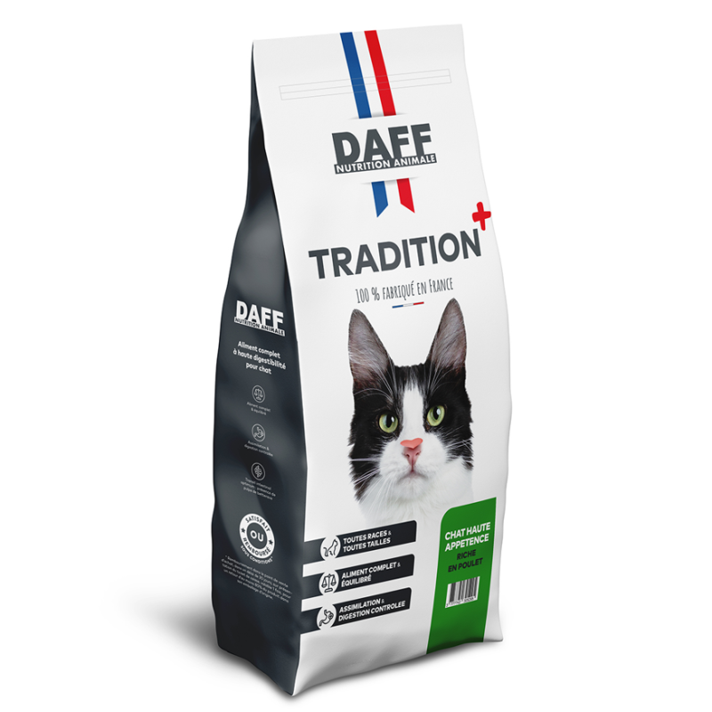 DAFF TRADITION + HAUTE APPETENCE POULET 5 KG CHAT