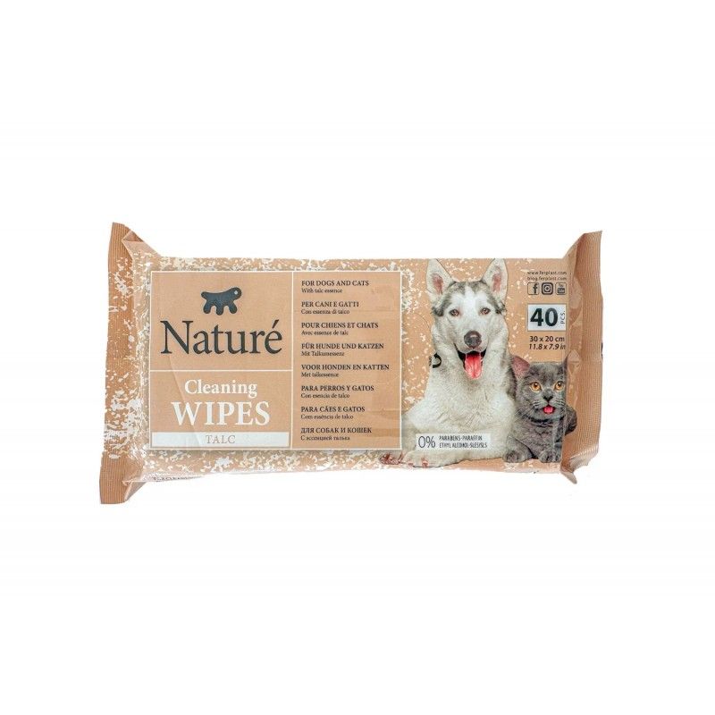 LINGETTE NETTOYANTE AU TALC x 40