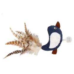 JOUET CHAT OISEAU TISSU...