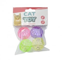 SET OF 4 COLOURED BALLS...