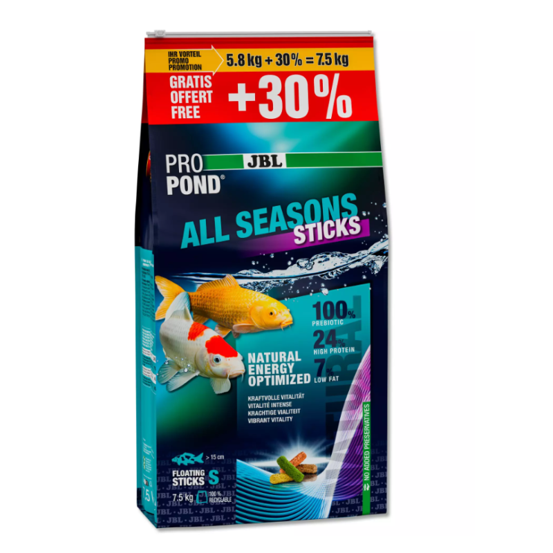 JBL PROPOND ALL SEASONS STICK 7.5kg (dont 30%gratuit)