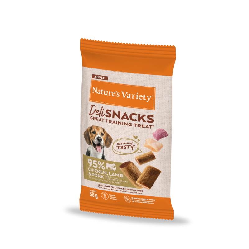 NV Deli Snacks Poulet & Agneau 50g
