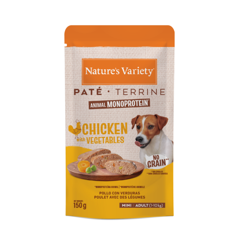 NV chien Pochon Mini poulet 150g