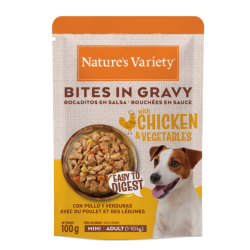 NV chien Bouchées en sauce...