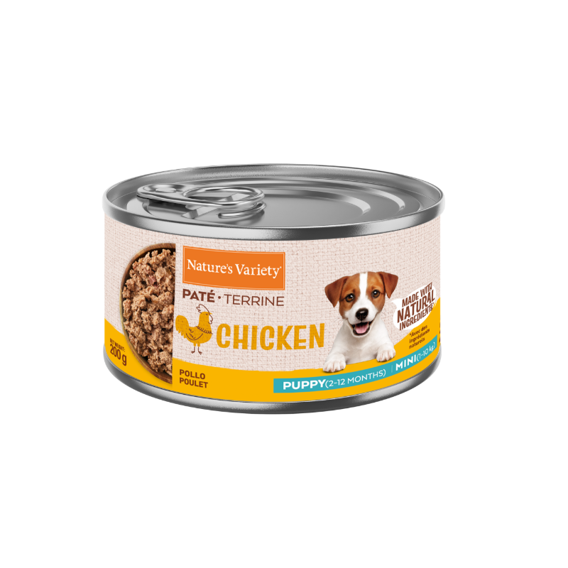 NV chien Pâté Chiot Mini poulet 200g
