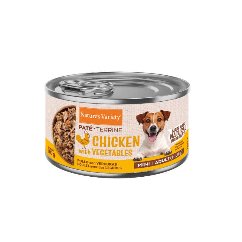 NV chien Pâté Mini poulet 200g