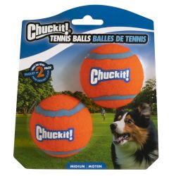 TENNIS BALL 2-PK MED