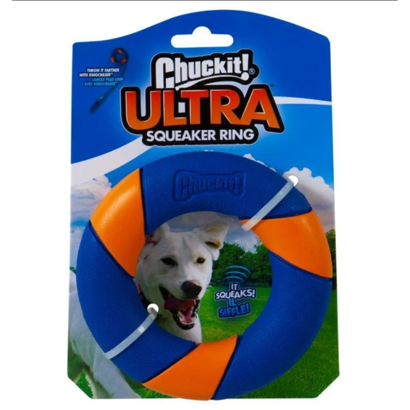 CHUCKIT! ULTRA SQUEAKER RING