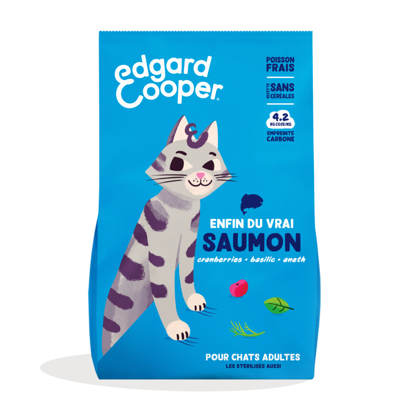 CHAT ADULTE CROQUETTES SAUMON 4 KG