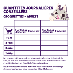 CHAT ADULTE CROQUETTES DINDE/POULET 2 KG