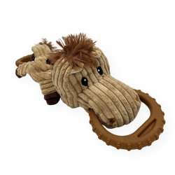 Jouet peluche Cheval 45 cm