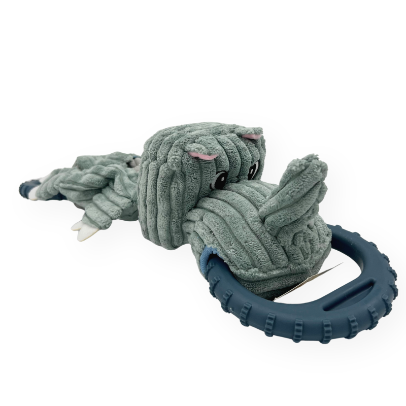 Jouet peluche Rhinocéros 45 cm
