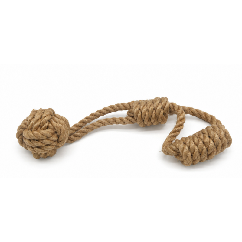 jouet corde petite poignée + nœud + boule mod 41