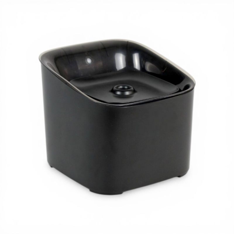 DISTRIBUTEUR CROQUETTE CONNECTE NOIR - GAMELLE INOX