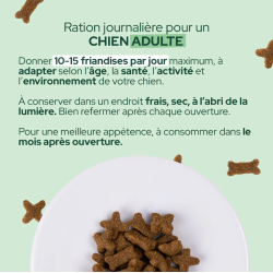 E&I FRIANDISES 120G CHIEN POULET