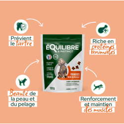 E&I FRIANDISES 120G CHIEN POULET