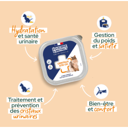 MOUSSE CHAT 100G URINAIRE VETO EQUILIBRE & INSTINCT